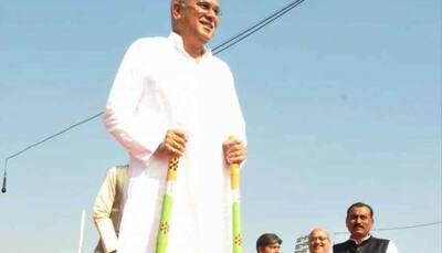 Chhattisgarh CM Bhupesh Baghel campaigns in Delhi
