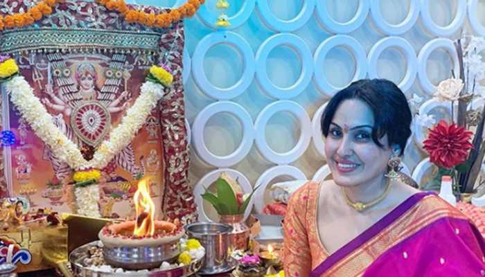 Kamya Punjabi-Shalabh Dang&#039;s wedding prep begins with Mata ki Chowki – Pic proof