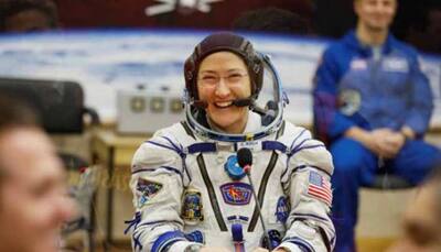 Record-setting NASA astronaut Christina Koch returns to Earth from space station