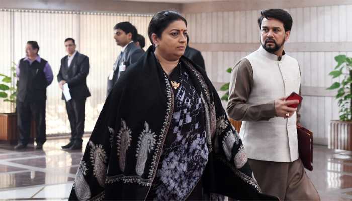 Smriti Irani takes on Arvind Kejriwal over sexist comment, says 'women capable of choosing their candidate'