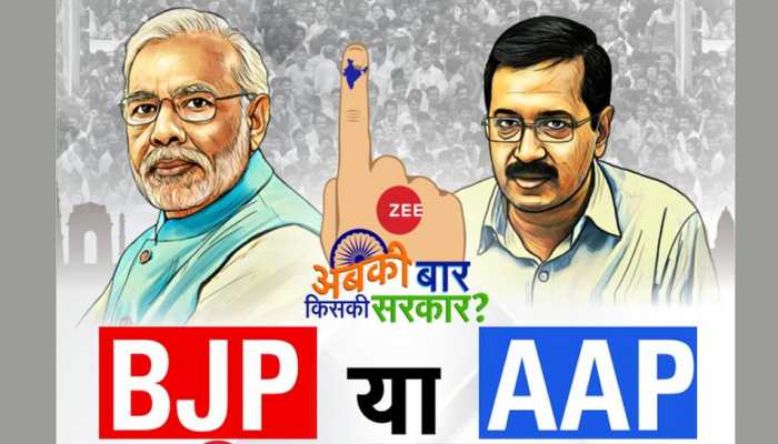 Delhi assembly election 2020: Watch live streaming of Zee News Maha Exit Poll