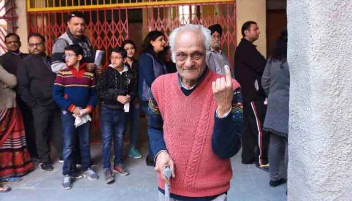Delhi assembly election: Tight security outside EVM 'Strong Room'