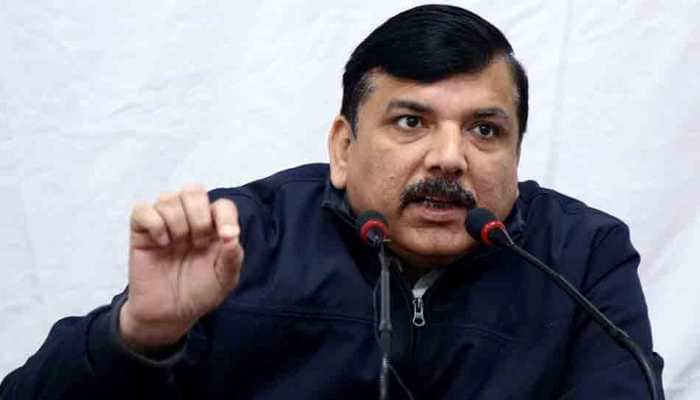 AAP MP Sanjay Singh demands clarification from EC on late release of voting percentage