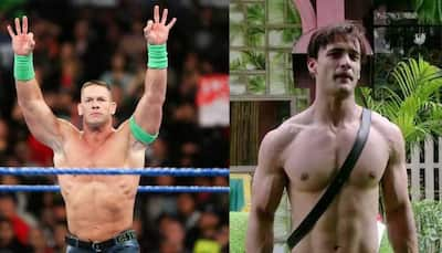 WWE wrestler John Cena again posts 'Bigg Boss 13' contestant Asim Riaz's pic, Himanshi Khurana finds it lit!