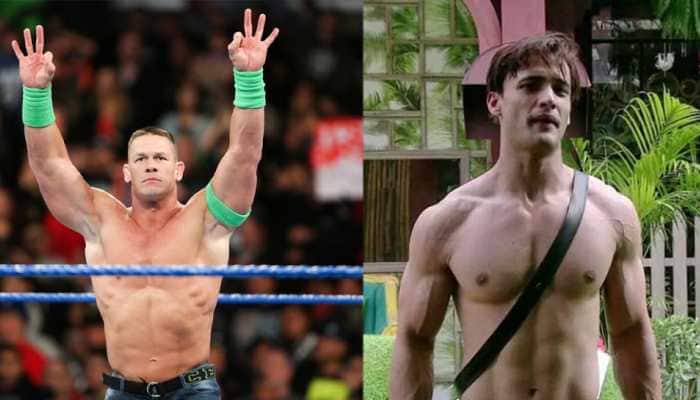 WWE wrestler John Cena again posts 'Bigg Boss 13' contestant Asim Riaz's pic, Himanshi Khurana finds it lit!