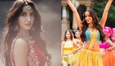 Nora Fatehi ditches glam gowns, wears a stunning saree and looks sensational!