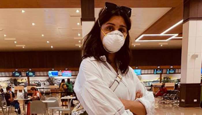 Parineeti Chopra dons a mask to protect against coronavirus