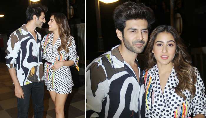 Kartik Aaryan-Sara Ali Khan&#039;s romantic dance from a reality show goes viral – Watch