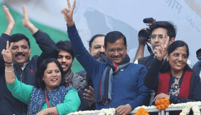 Delhi citizens gave me the best birthday gift ever: Arvind Kejriwal&#039;s wife Sunita on AAP&#039;s massive win