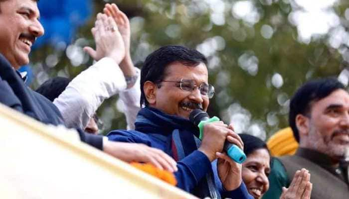 Arvind Kejriwal-led AAP sweeps BJP aside in Delhi assembly election, retains power; Congress ends with zero