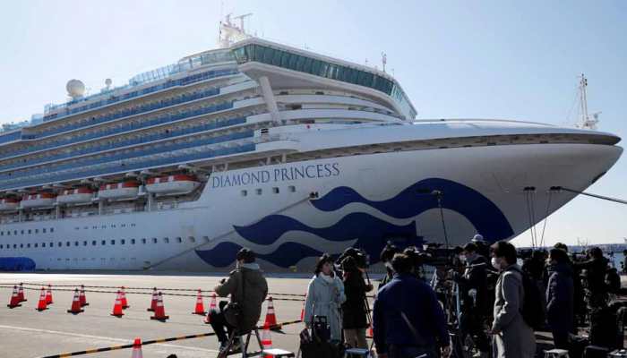 Two Indian crew members on board cruise ship off Japanese coast test positive for Coronavirus