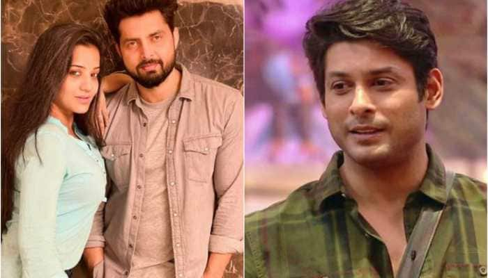 Entertainment news - Bigg Boss 13: Monalisa, husband Vikrant cheer for &#039;real hero&#039; Sidharth Shukla