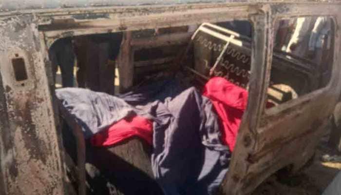 4 students charred to death as school bus catches fire in Punjab&#039;s Sangrur