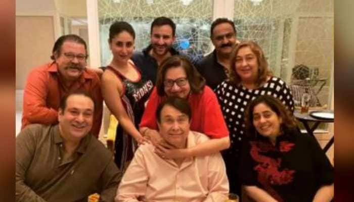 Kareena Kapoor celebrates father Randhir Kapoor&#039;s birthday with Saif Ali Khan and others  