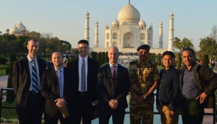 Donald Trump&#039;s visit to India: US advance team reaches Agra to see security arrangements