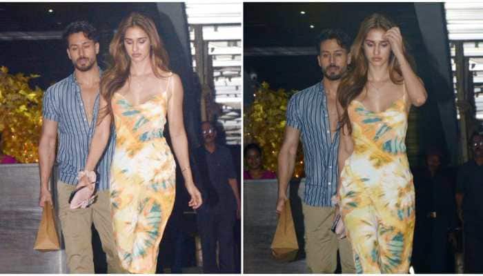 Bollywood news: Pics from Disha Patani and Tiger Shroff&#039;s dinner date are unmissable 