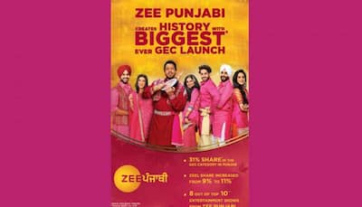 Zee Punjabi breaks records, becomes the biggest general entertainment channel launch