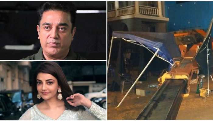 Indian 2 accident: Kamal Haasan, Kajal Aggarwal had a 'providential escape' 