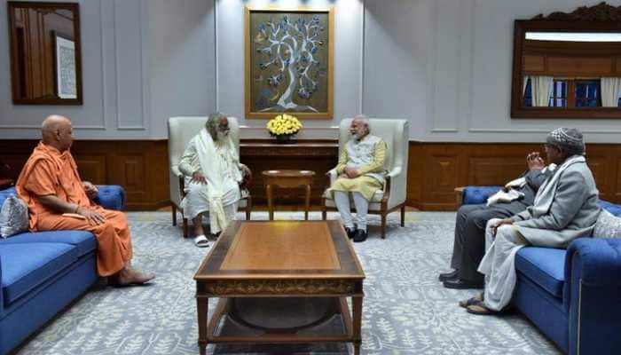 Ram Mandir Trust members meet PM Modi, invite him to visit Ayodhya 