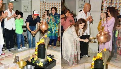 Maha Shivratri 2020: Hrithik Roshan, Sussanne Khan and family perform puja at Shiva temple in Mumbai