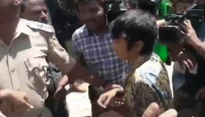Bengaluru girl Arudra booked for displaying 'Free Kashmir' placard 