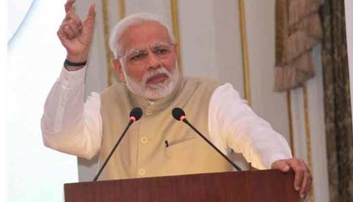 PM Narendra Modi arrives in Ahmedabad to welcome President Donald Trump