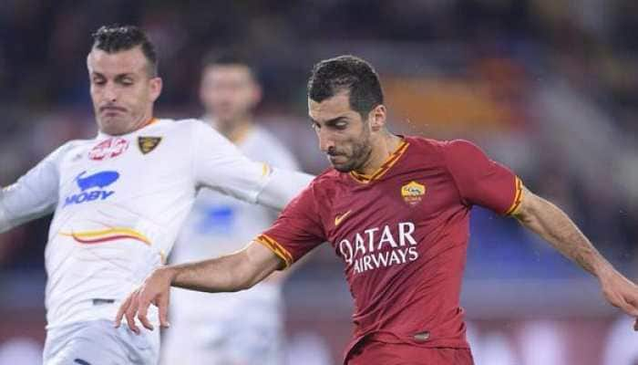 Serie A: Henrikh Mkhitaryan shines as Roma end losing run with 4-0 win over Lecce