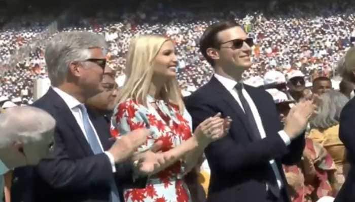 Spectacular: Ivanka Trump's reaction when asked if she enjoyed 'Namaste Trump' event