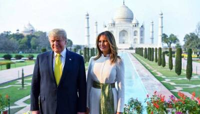 US President Donald Trump's 'unique' signature at visitors' book in Sabarmati Ashram and Taj Mahal make headlines