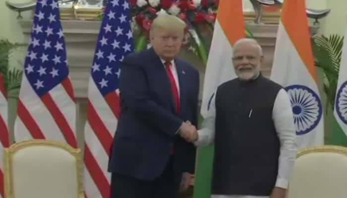 President Donald Trump praises PM Modi&#039;s popularity, says &#039;People love you here&#039;  