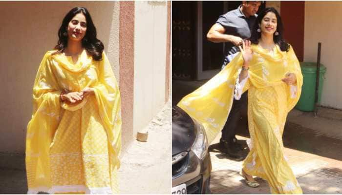 Entertainment news: Janhvi Kapoor exudes elegance as she dances to Piya Tose Naina Laage Re - Watch