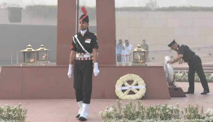 India observes first anniversary of National War Memorial, CDS General Bipin Rawat pays tribute to martyrs of Armed Forces
