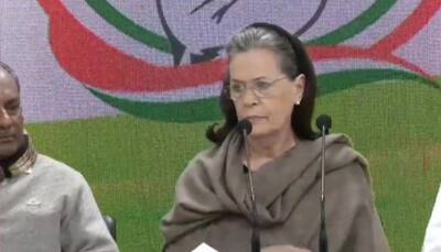 Congress chief Sonia Gandhi demands Amit Shah's resignation over Delhi violence