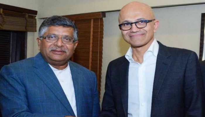 Discussed data sovereignty, Digital India with Satya Nadella, says Union Minister Ravi Shankar Prasad