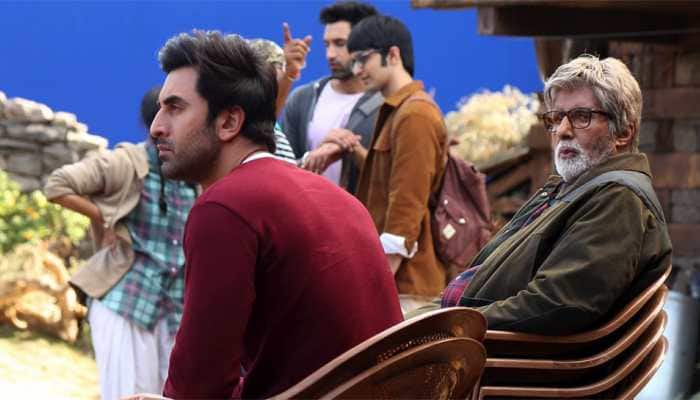 Bollywood News: Amitabh Bachchan posts &#039;then&#039; and &#039;now&#039; pic of Ranbir Kapoor, lauds actor on Twitter