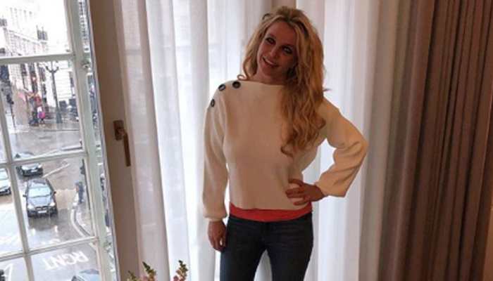 Britney Spears shares video of her breaking her foot