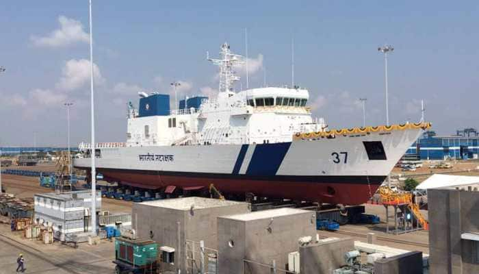 Indian Coast Guard launches offshore patrol vessel &#039;Vajra&#039;; to be operational by October 2020