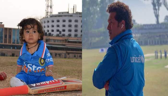 Never too young for cricket: Sachin Tendulkar in awe of 10-month-old fan