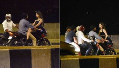 Viral pics: Ananya Panday and Vijay Deverakonda shoot for his Bollywood debut on the streets of Mumbai 