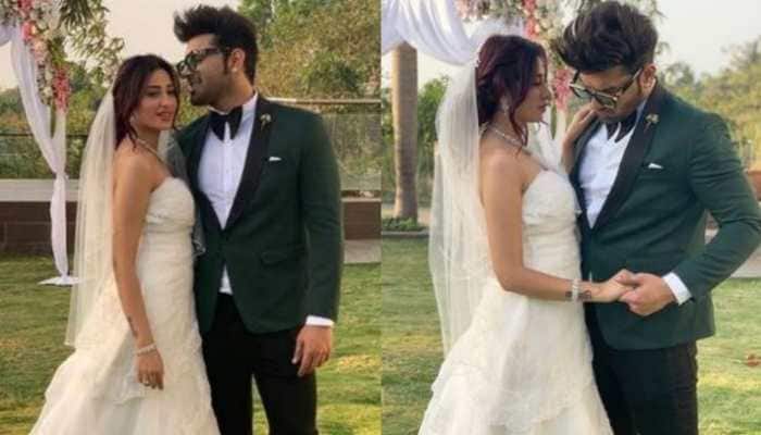 Bigg Boss 13&#039;s Mahira Sharma and Paras Chhabra leave fans excited with pics in wedding attire