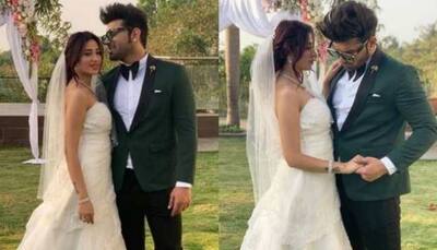 Bigg Boss 13's Mahira Sharma and Paras Chhabra leave fans excited with pics in wedding attire