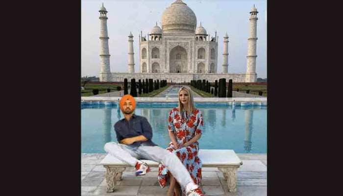 Ivanka Trump thanks Diljit Dosanjh for &#039;taking her to Taj Mahal&#039;, netizens have a field day