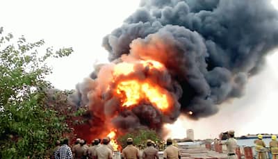 Massive fire at chemical warehouse in Chennai doused after 18 hours; None injured