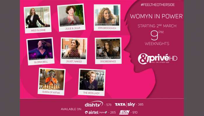 Celebrate International Women&#039;s Day as &amp;PrivéHD presents Womyn In Power