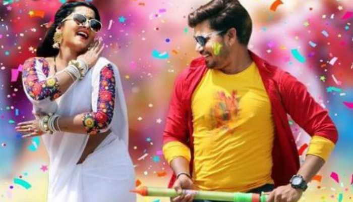 Bhojpuri 'hot cake' Anjana Singh and Pravesh Lal's Holi-special song is finally here - Watch Bhojpuri 'hot cake' Anjana Singh and Pravesh Lal's Holi-special song is finally here - Watch