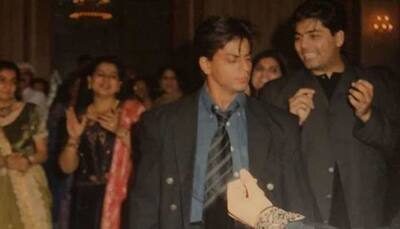 Circa 1998: Priceless pic of Shah Rukh Khan from a wedding calls for perfect throwback treat 