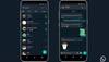 WhatsApp dark mode
