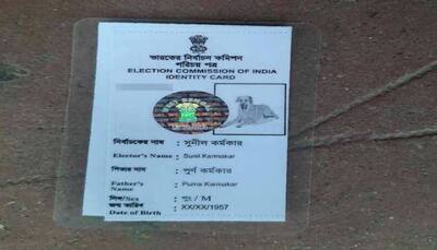 Murshidabad man issued voter ID card with dog's picture