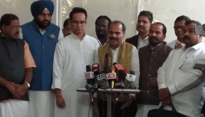 Seven Congress MPs suspended from Lok Sabha over misconduct for rest of Budget Session 