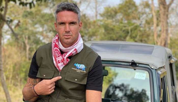 Kevin Pietersen in India for wildlife documentary shoot